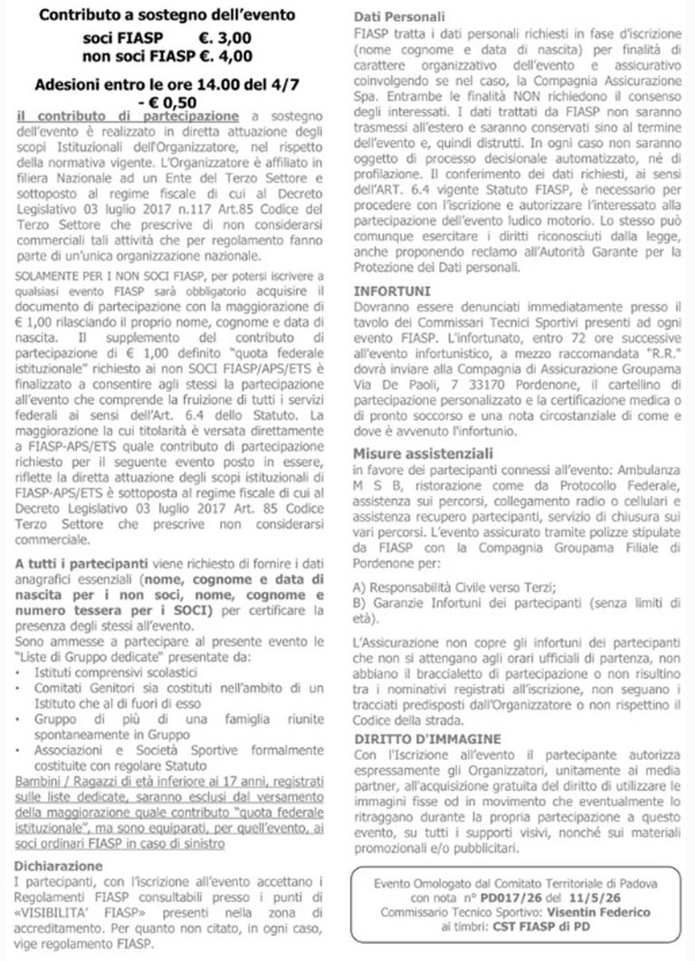 35° Raduno Provinciale Fiasp